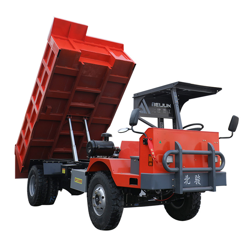 Camion Minier Souterrain 12 Tonnes Haute Capacité avec Système de Freinage Pneum
