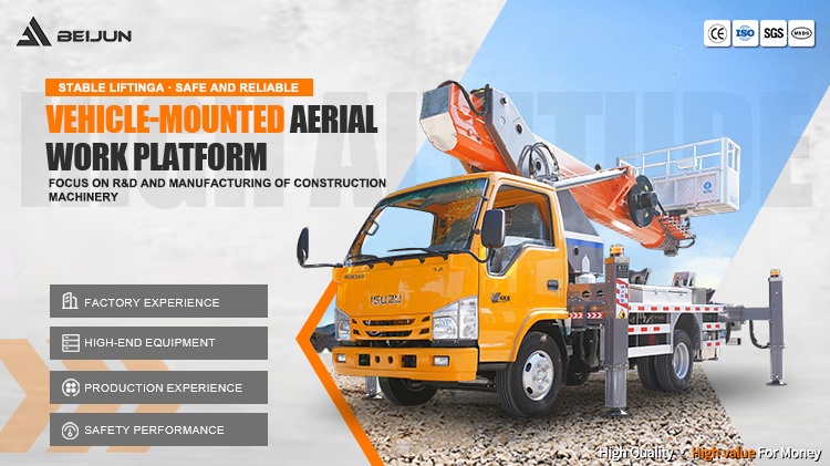 piattaforma a braccio / Telescopic piattaforma a braccio / camion Mounted piattaforma aerea
