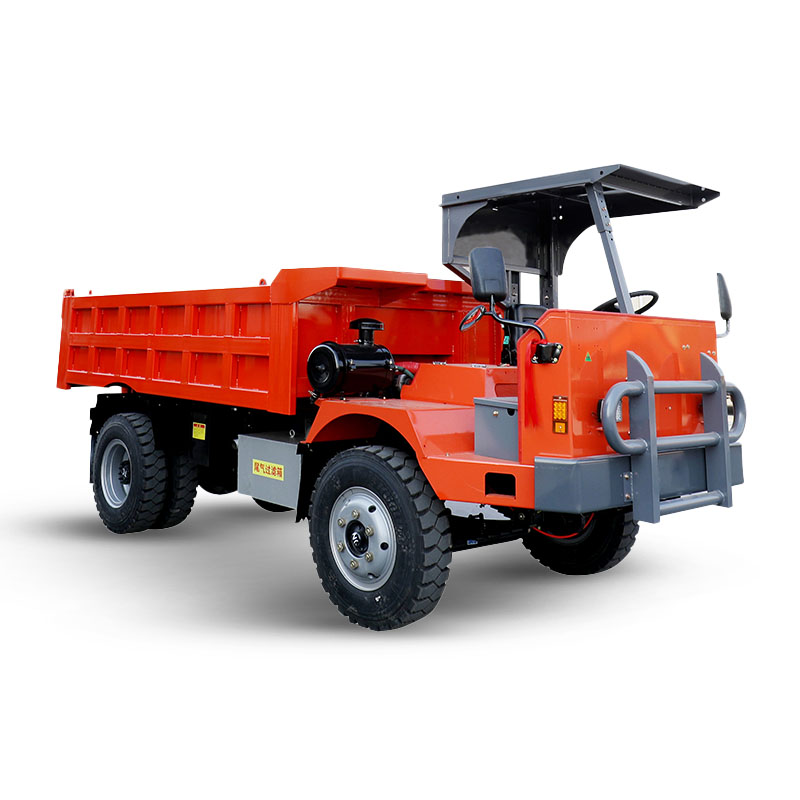 10-Ton Heavy Duty Underground Mining Dump Truck for Large Mines with Oil-Cooled Wet Brake System