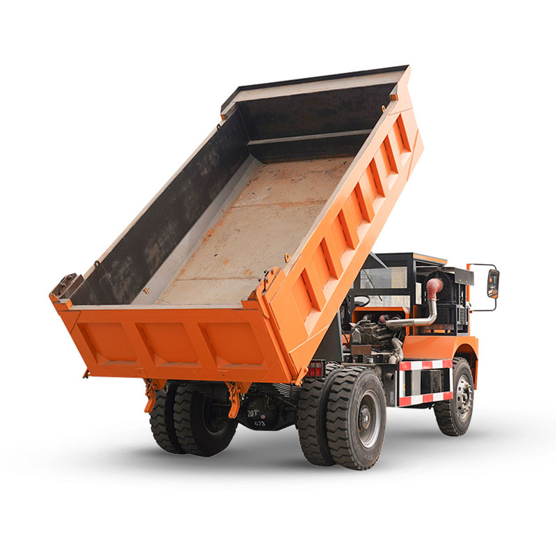 20-Ton Underground Mining Dump Truck for High Capacity Transport with Oil-Cooled Wet Brake System