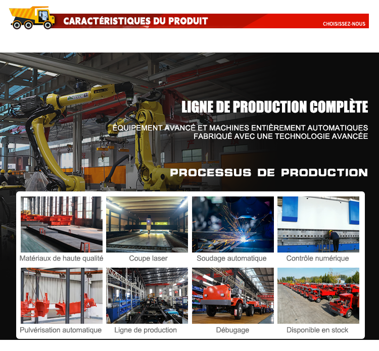 Camion Minier Souterrain 3,5 Tonnes avec Frein Pneumatique pour Tunnels Étroits