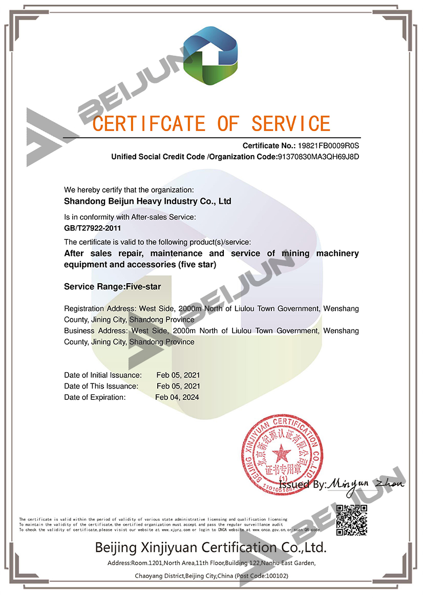 CERTIFCATE OF SERVICE