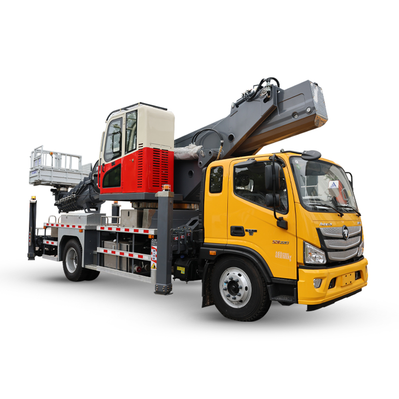 50m camion Mounted Telescopic piattaforma di lavoro aereo per alta quota lavoro con Maximum Stability e sicurezza