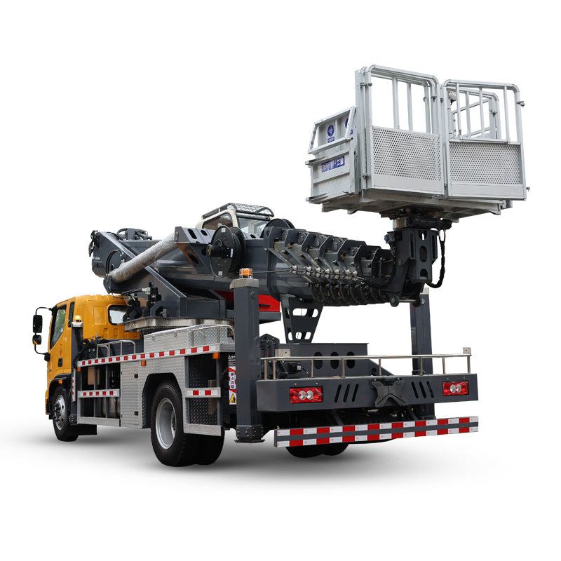 50m camion Mounted Telescopic piattaforma di lavoro aereo per alta quota lavoro con Maximum Stability e sicurezza