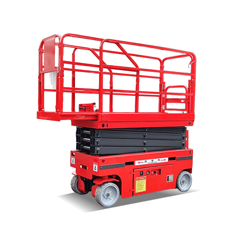 6m Wheeled Scissor Lift Electr