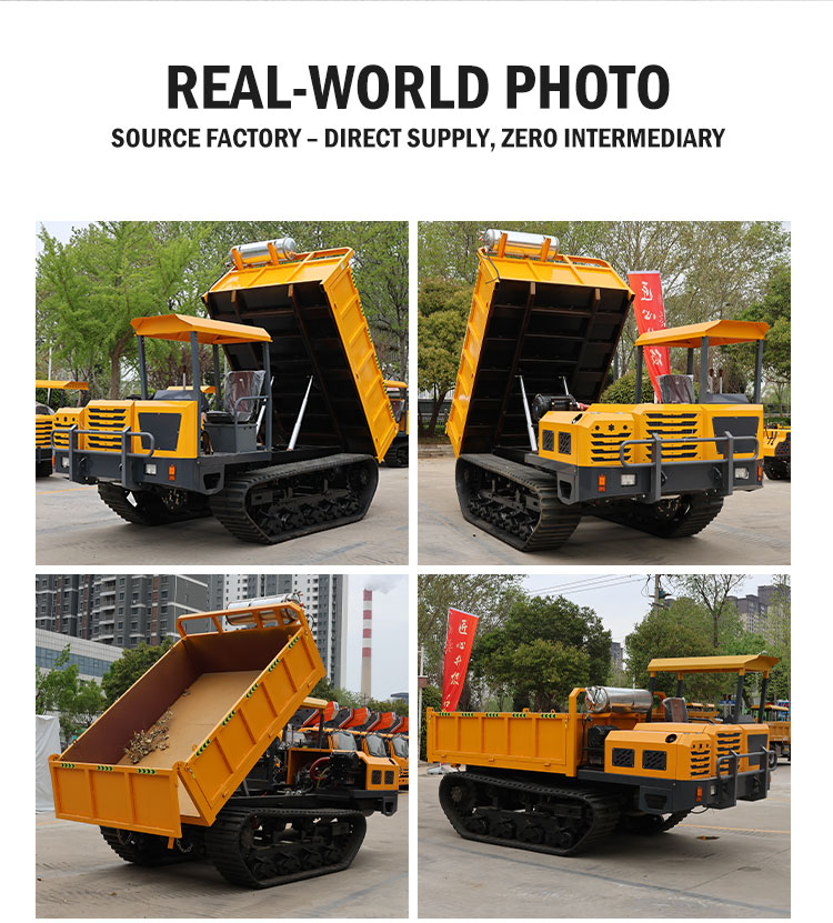 2 Ton Walk-Behind Tracked Dumper for Construction Transport with Strong Traction and Reliable Load Capacity.jpg