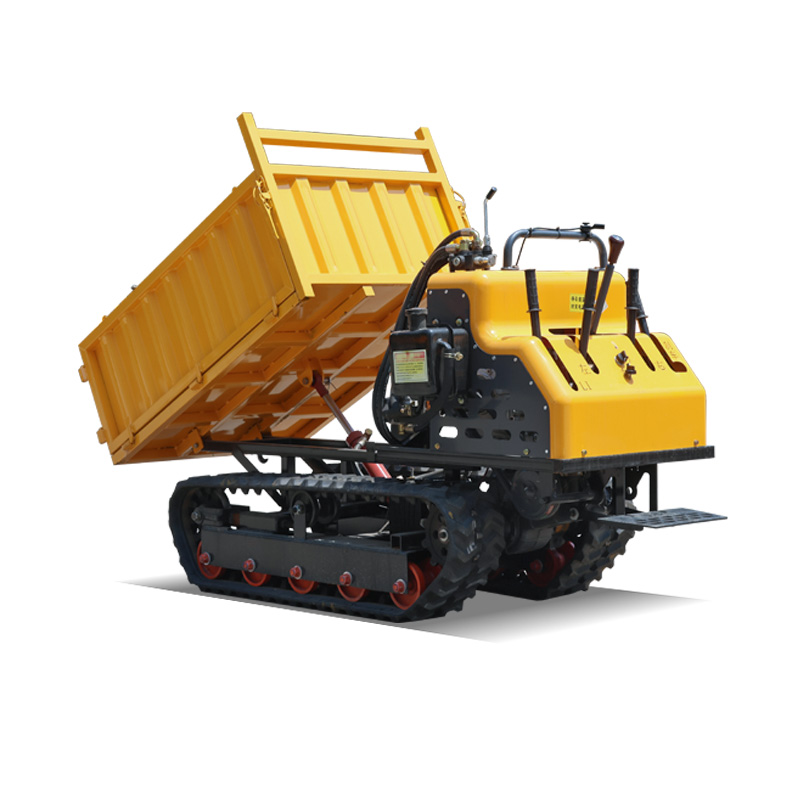 1 Ton con guida da terra dumper cingolato per Landscaping e 