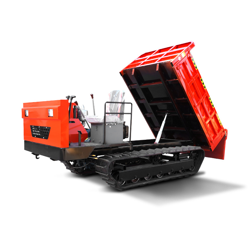 3 Ton con operatore a bordo dumper cingolato per costruzione