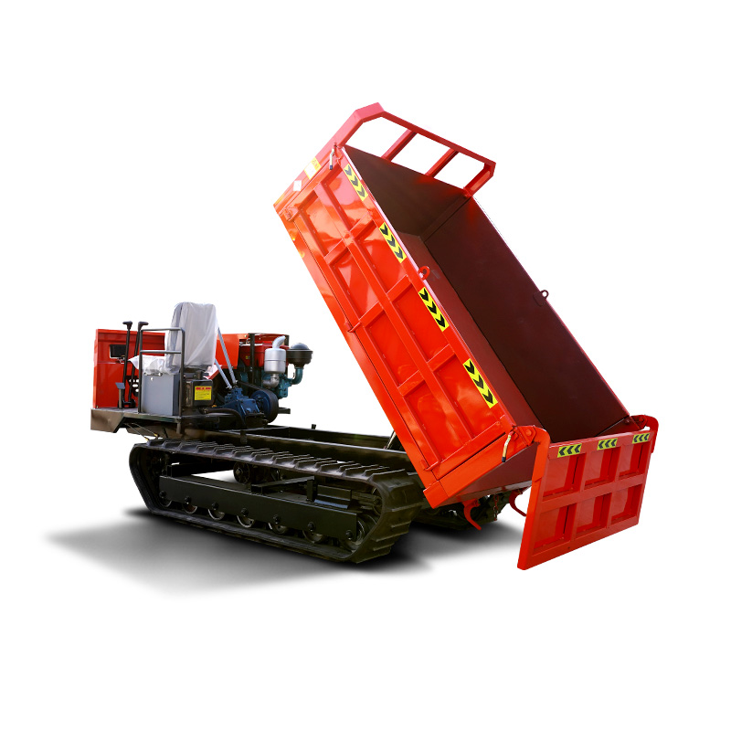 3 Ton servizio pesante con operatore a bordo dumper cingolato per Demanding Terrain con Reinforced Build e Increased Stability