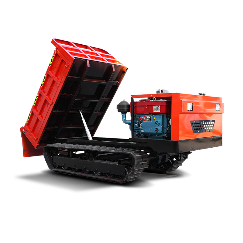 3 Ton servizio pesante con operatore a bordo dumper cingolato per Demanding Terrain con Reinforced Build e Increased Stability