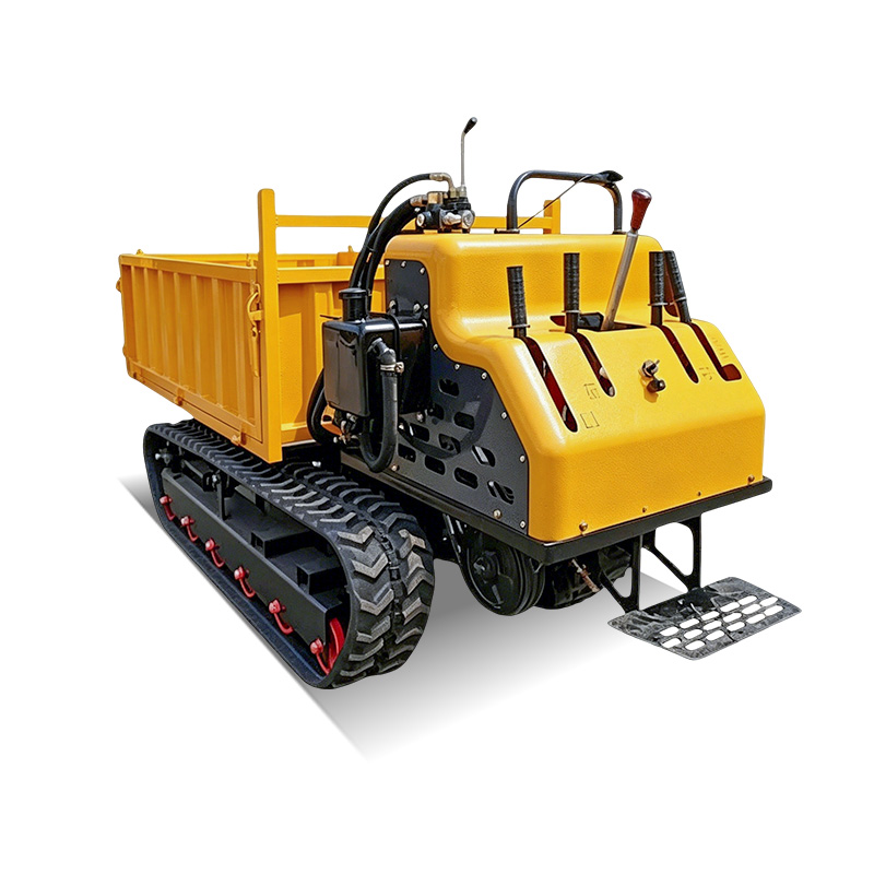 2 Ton con guida da terra dumper cingolato per costruzione trasporto con forte Traction e affidabile carico capacita
