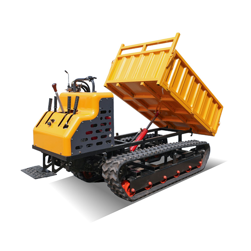 2 Ton con guida da terra dumper cingolato per costruzione trasporto con forte Traction e affidabile carico capacita