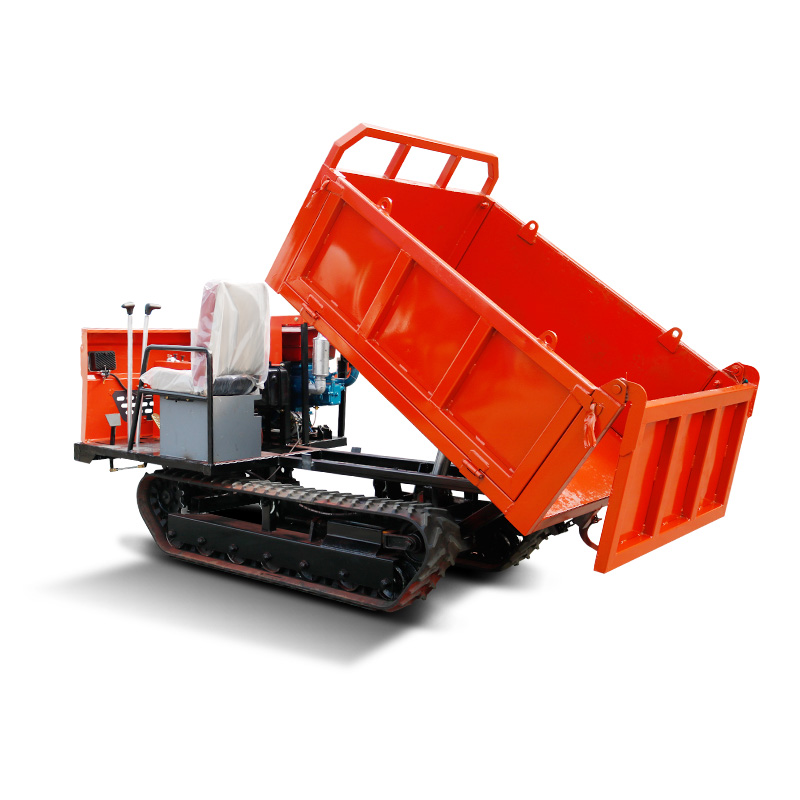 2 Ton con operatore a bordo dumper cingolato per Tight Job Sites con Agile Maneuverability e efficiente materiale Handling