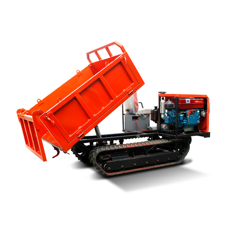2 Ton con operatore a bordo dumper cingolato per Tight Job Sites con Agile Maneuverability e efficiente materiale Handling