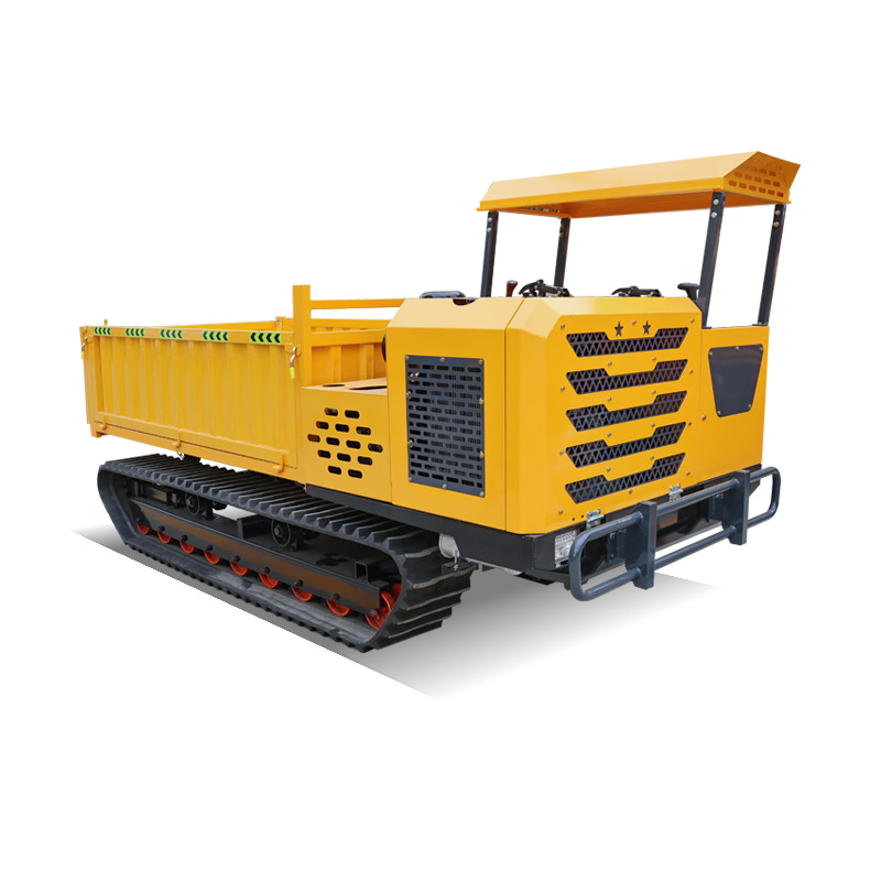 6 Ton Ride-On Tracked Dumper for Industrial Hauling with Durable Structure and Consistent Load Performance