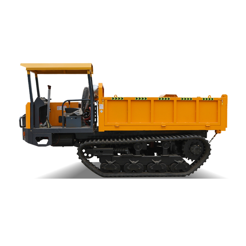 10 Ton Ride-On Tracked Dumper for Heavy Duty Construction Tasks with High Capacity and Powerful Performance