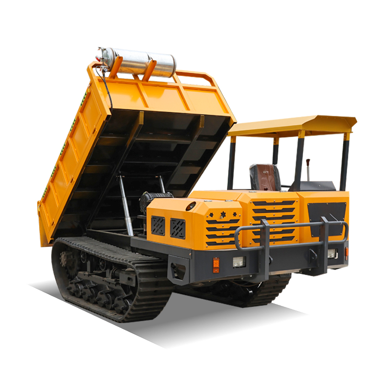 10 Ton Ride-On Tracked Dumper for Heavy Duty Construction Tasks with High Capacity and Powerful Performance