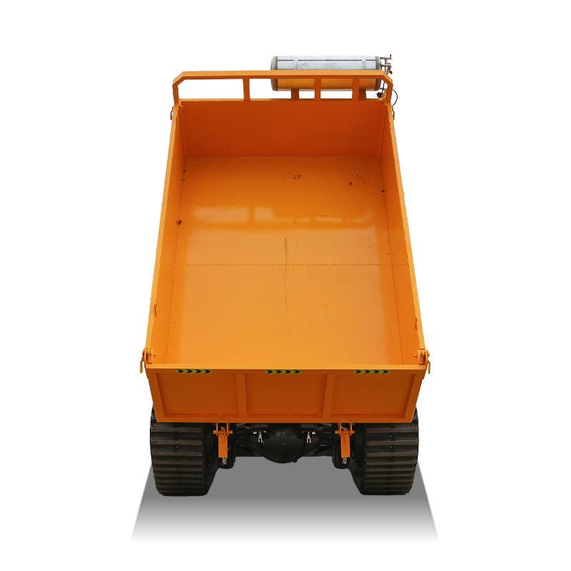 12 Ton Ride-On Tracked Dumper for Extreme Load Transport with Robust Design and Long-Term Durability