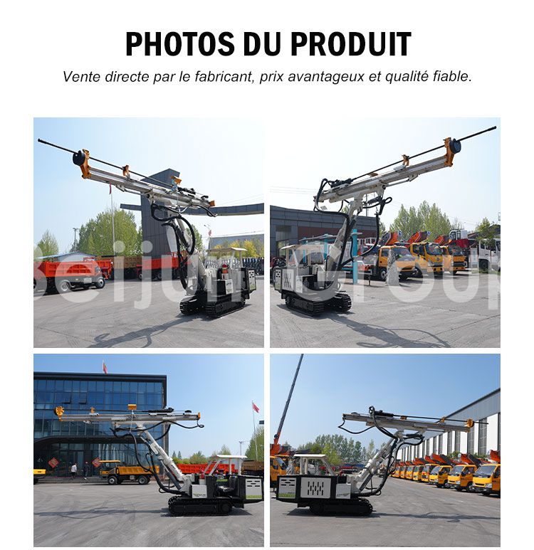 Jumbo de Forage sur Chenilles