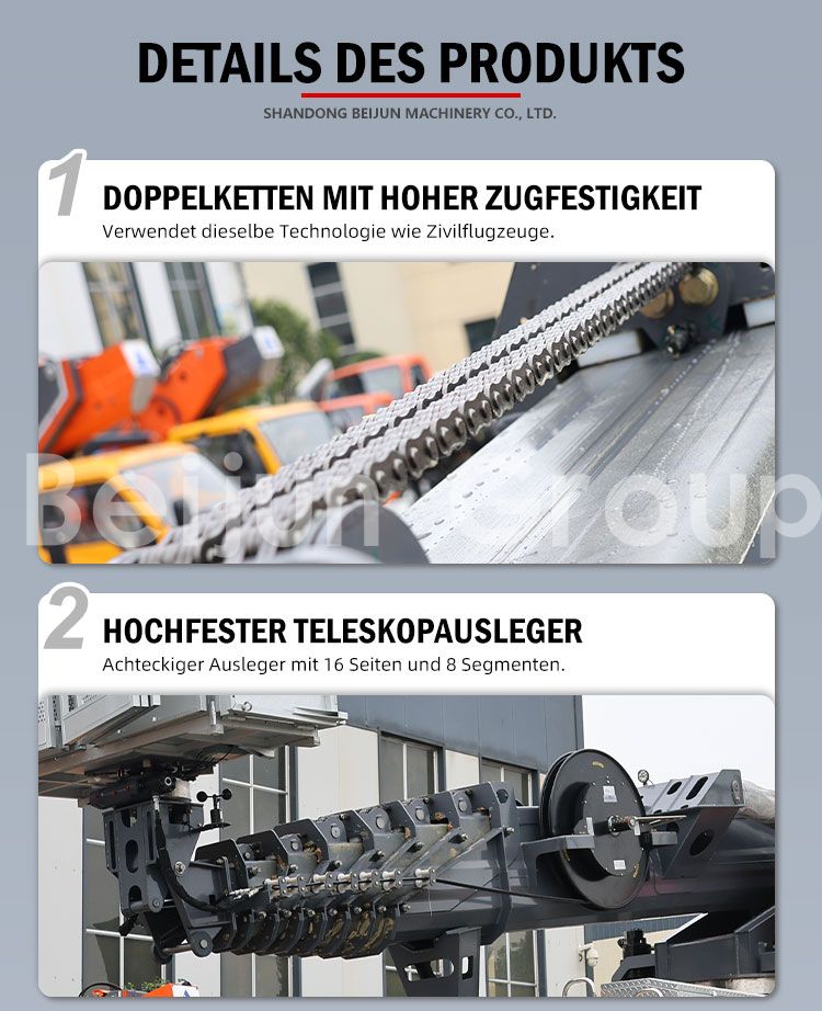 25m Lkw-montierte Arbeitsbühnen