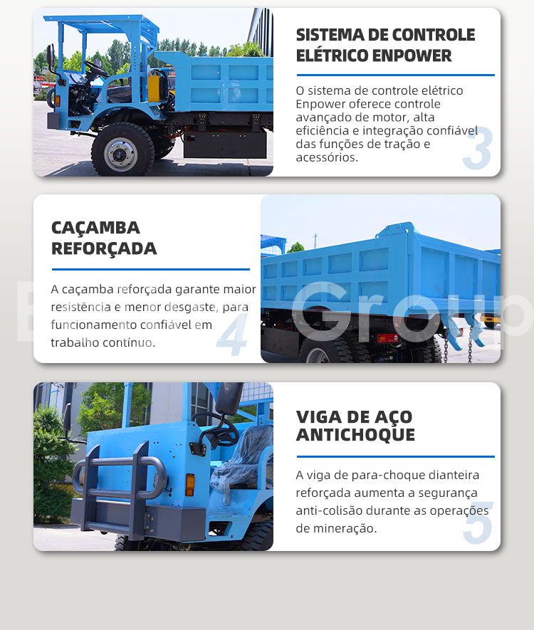 Camiões de mineração