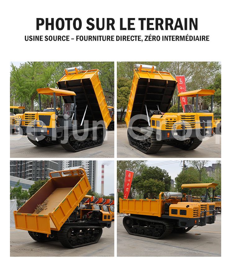 Véhicule chenillé