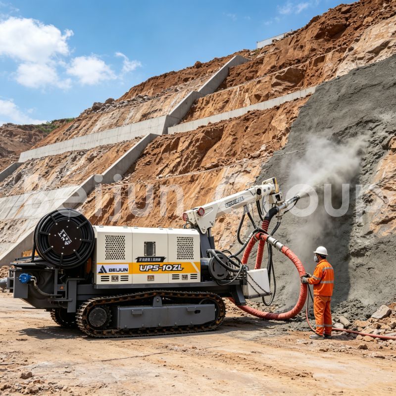 Wet Shotcrete Machine Mar