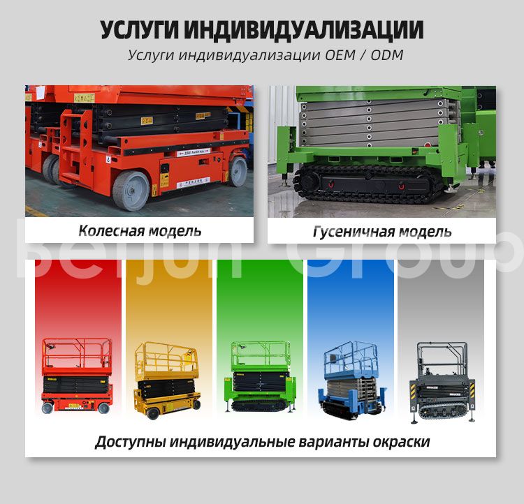 Подъемная платформа ножничного типа