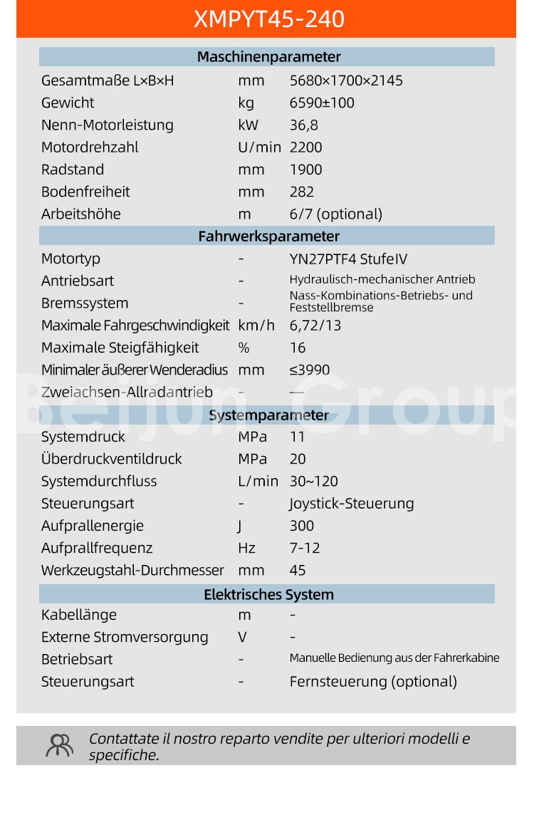 Unterirdische Bolzengeräte