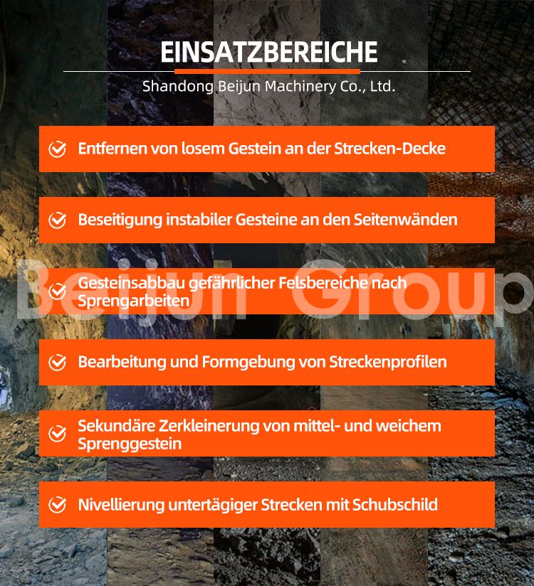 Unterirdische Bolzengeräte